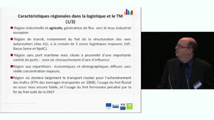 La R&D régionale dans le cadre de la logistique avancée