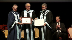 Remise du Doctorat Honoris Causa à Guy Breton