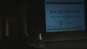 Présentation de Tremplin UTC, par Eric Schindler -Cérémonie de remise des diplômes 2016