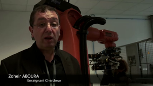 Le robot Kuka et la couture des structures composites