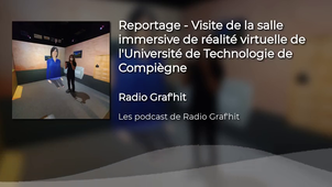 Visite de la salle de réalité virtuelle