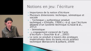 Analyser les pratiques d’écriture numérique, questions théoriques et méthodologiques - Hélène Bourdeloie